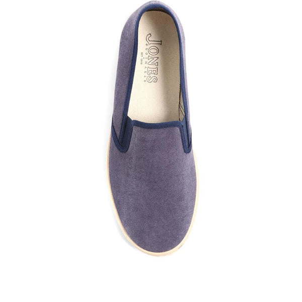 Jones Bootmaker Outlet Slip-On Espadrilles - Denim