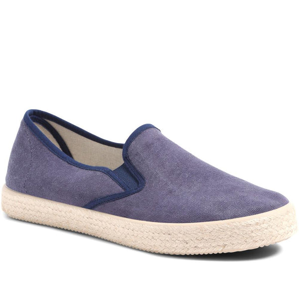 jones bootmaker Outlet Slip-On Espadrilles - Denim