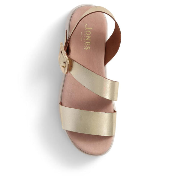 Jones Bootmaker Outlet Veena Platform Sandals - Gold
