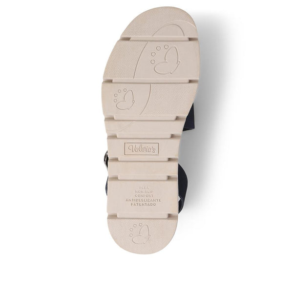 Jones Bootmaker Outlet Veena Platform Sandals - Navy