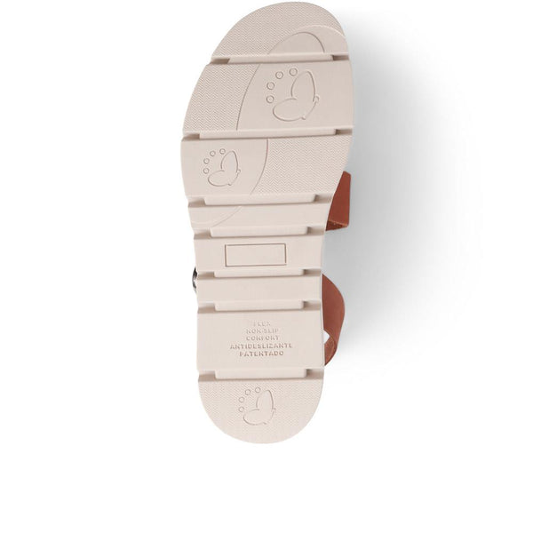 Jones Bootmaker Outlet Veena Platform Sandals - Tan