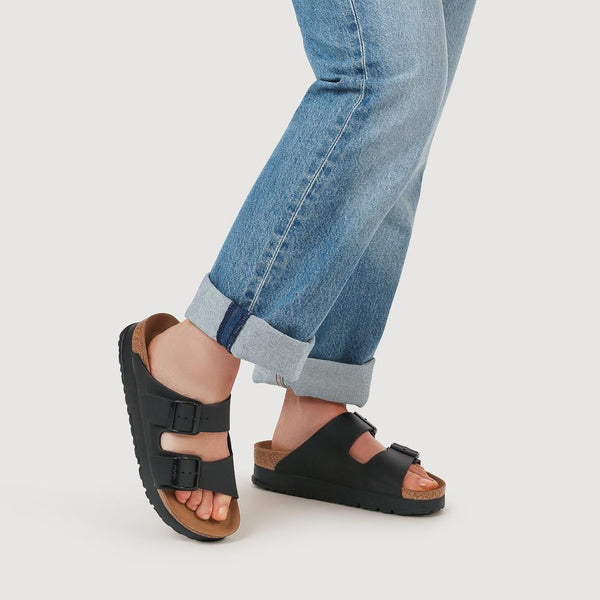 Jones Bootmaker Women's Arizona Birko-Flor - Black