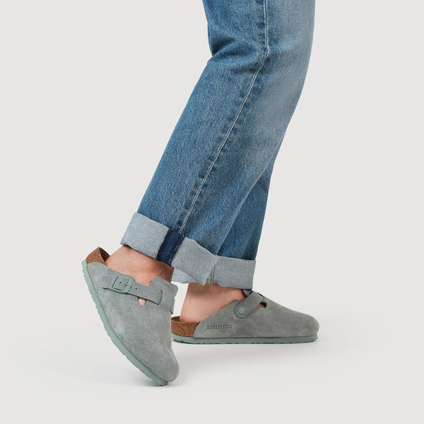 Jones Bootmaker Women's Boston Clogs - Sage