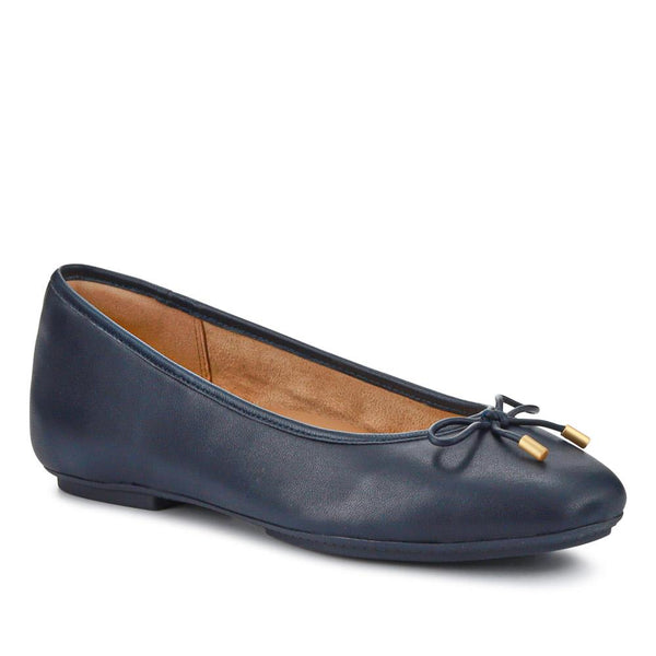 jones bootmaker Women's Casual Leather Pumps - Navy