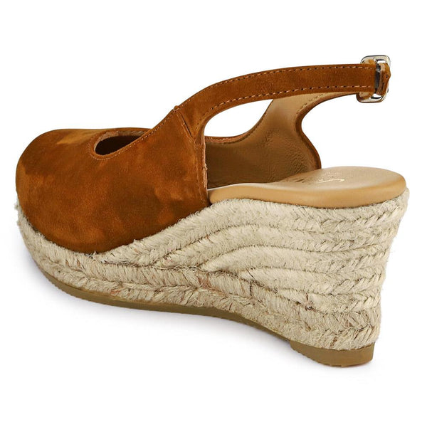 Jones Bootmaker Women's Cedrica Heeled Sandals - Tan