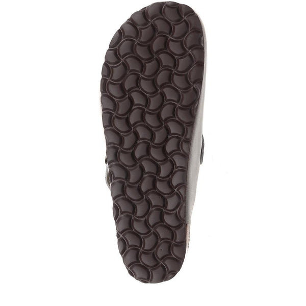 Jones Bootmaker Women's Freida Mules Slippers - Grey