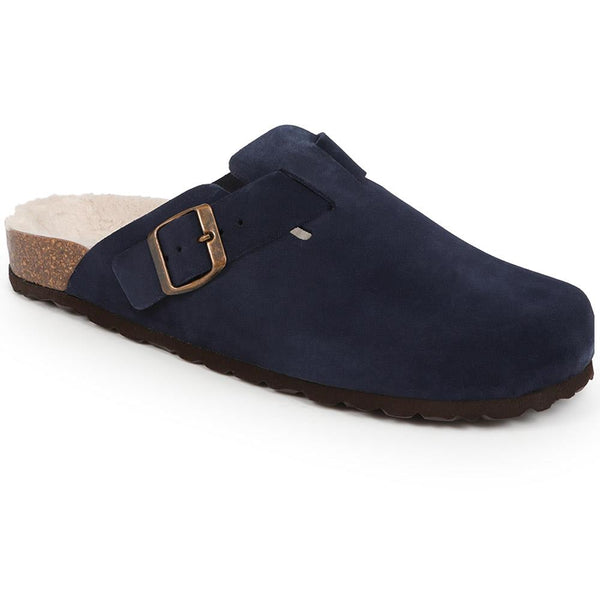 jones bootmaker Women's Freida Mules Slippers - Navy