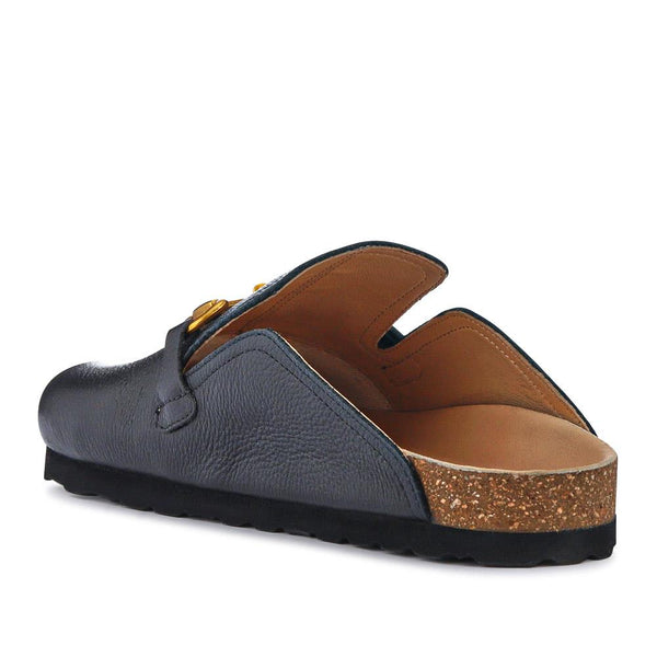 Jones Bootmaker Women's Geona Leather Mules - Black