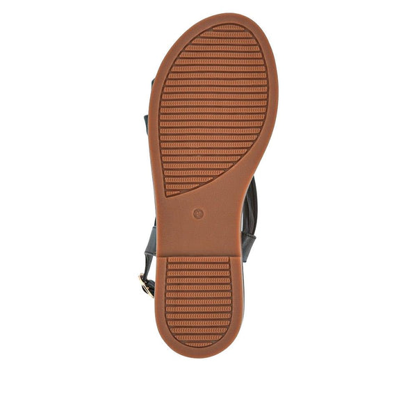 Jones Bootmaker Women's Hali Leather Sandals - Black