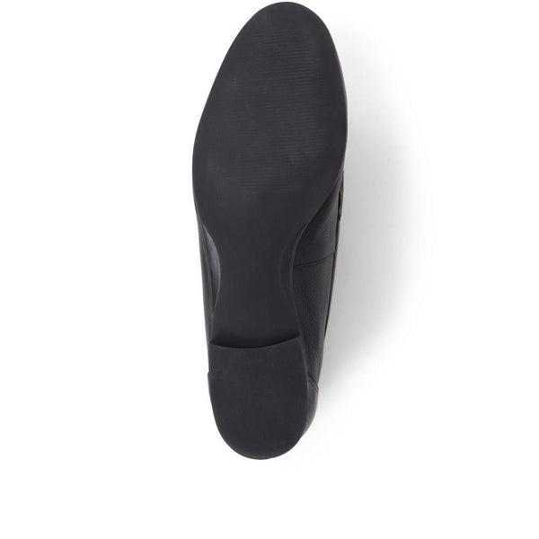 Jones Bootmaker Women's Hana Leather Loafers - Black