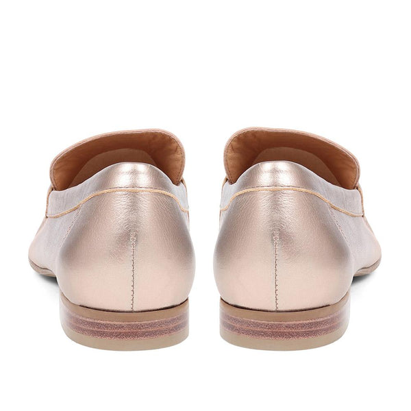 Jones Bootmaker Women's Hana Leather Loafers - Gold