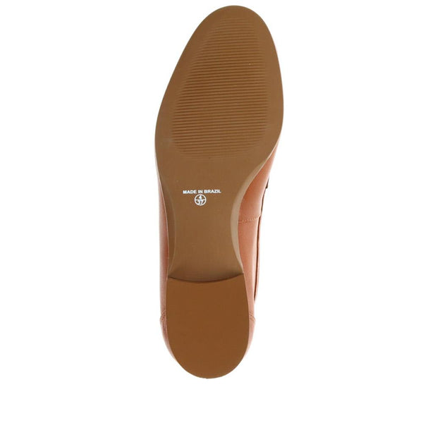 Jones Bootmaker Women's Hana Leather Loafers - Tan