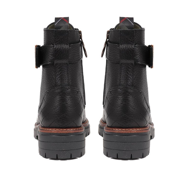 Jones Bootmaker Women's Heidi Biker Boots - Black