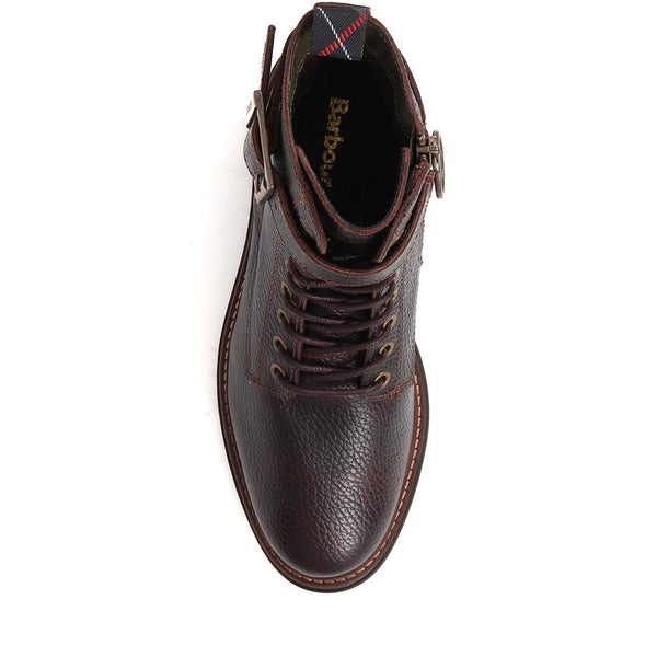 Jones Bootmaker Women's Heidi Biker Boots - Brown