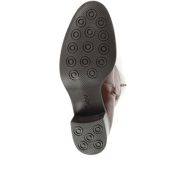 Jones Bootmaker Women's Isla Leather Boots - Caramel