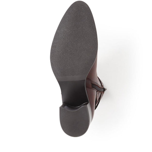 Jones Bootmaker Women's Kyra Leather Boots - Brown