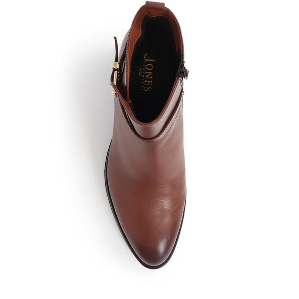 Jones Bootmaker Women's Kyra Leather Boots - Brown