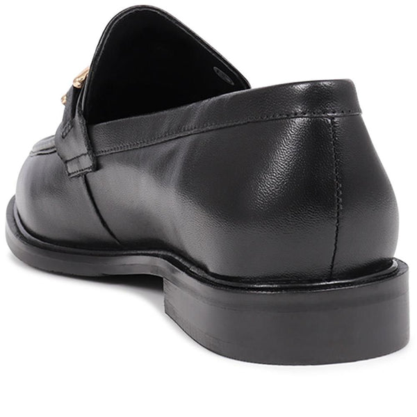 Jones Bootmaker Women's MARI Leather Loafers - Black
