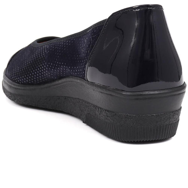 Jones Bootmaker Women's Petunia Ballet Pumps - Navy