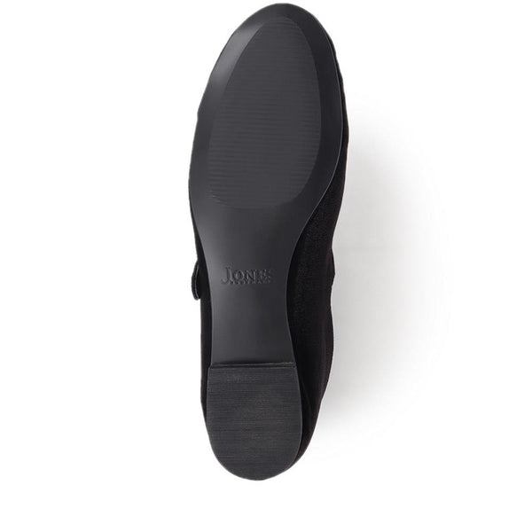 Jones Bootmaker Women's Samuela Flat Pumps - Black