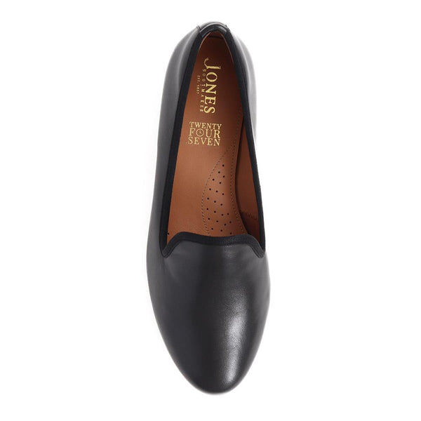 Jones Bootmaker Women's Solene Leather Pumps - Black
