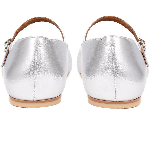 Jones Bootmaker Women's Sonnet Mary Janes - Silver