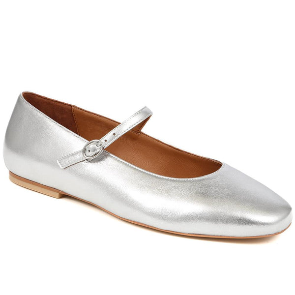 jones bootmaker Women's Sonnet Mary Janes - Silver