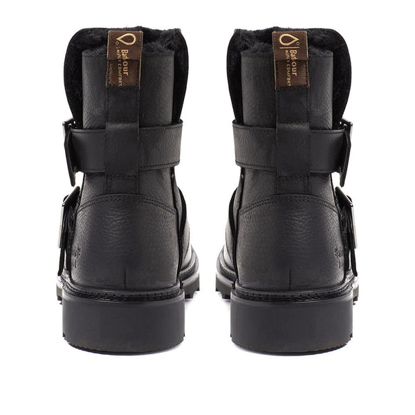 Jones Bootmaker Women's Spear Biker Boots - Black