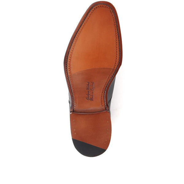 Jones Bootmaker Men's Aldwych1 Leather Lace-Ups - Black