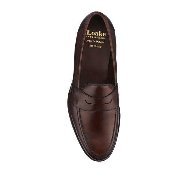 Jones Bootmaker Men's All-Leather Loafers - Dark Brown