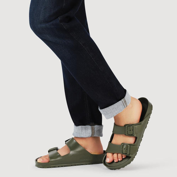 Jones Bootmaker Men's Arizona Twin Strap Sandals - Khaki