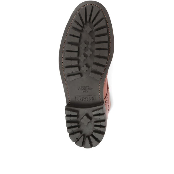 Jones Bootmaker Men's Baker Street Goodyear Welt Ankle Boots - British Tan