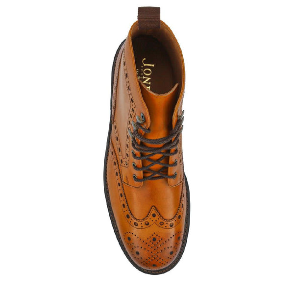 Jones Bootmaker Men's Baker Street Goodyear Welt Ankle Boots - Tan