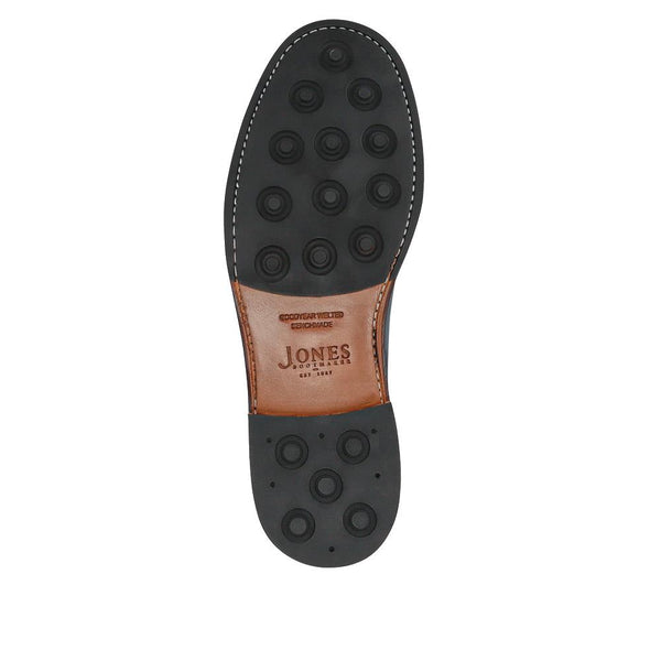 Jones Bootmaker Men's Barnes Leather Lace-Up Shoes - Black