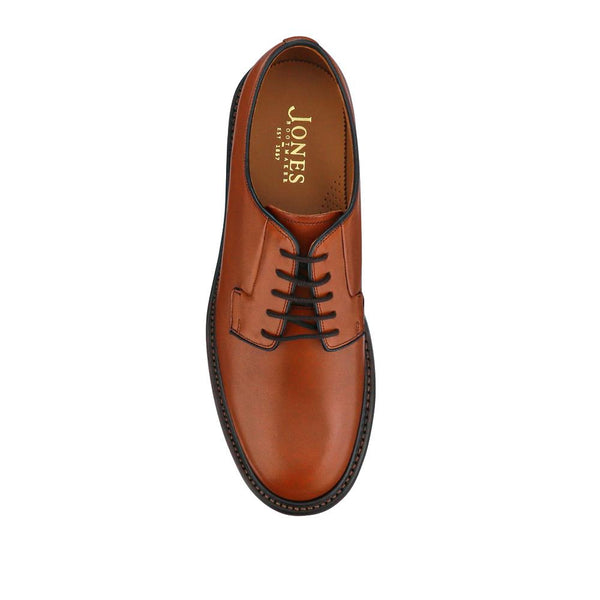 Jones Bootmaker Men's Barnes Leather Lace-Up Shoes - British Tan