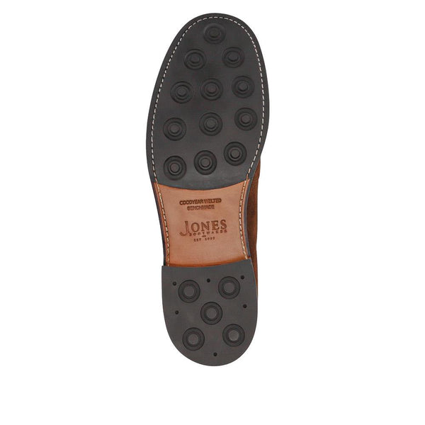 Jones Bootmaker Men's Barnes Leather Lace-Up Shoes - Brown Suede