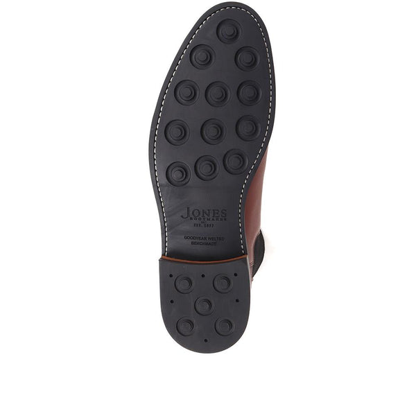 Jones Bootmaker Men's Bayridge Leather Chelsea Boots - British Tan