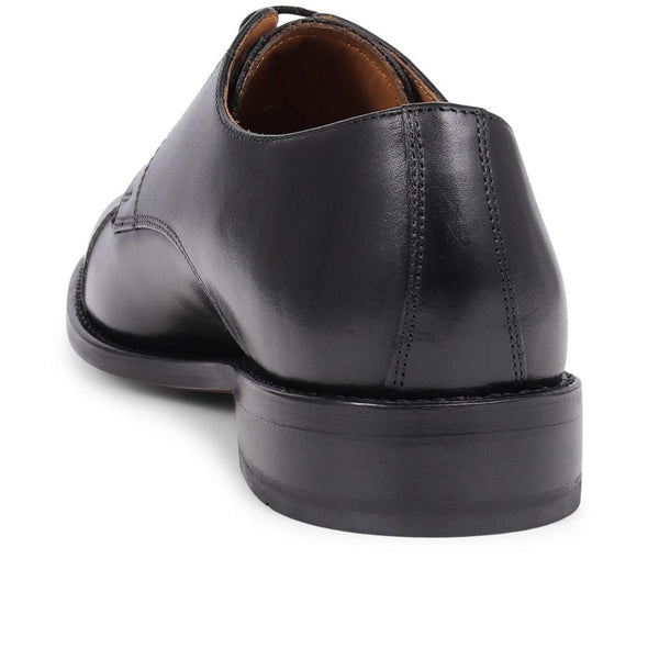 Jones Bootmaker Men's Bennett Leather Derby Shoes - Black