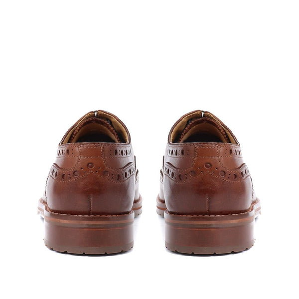 Jones Bootmaker Men's Bertie Oxford Men's Brogues - Brown