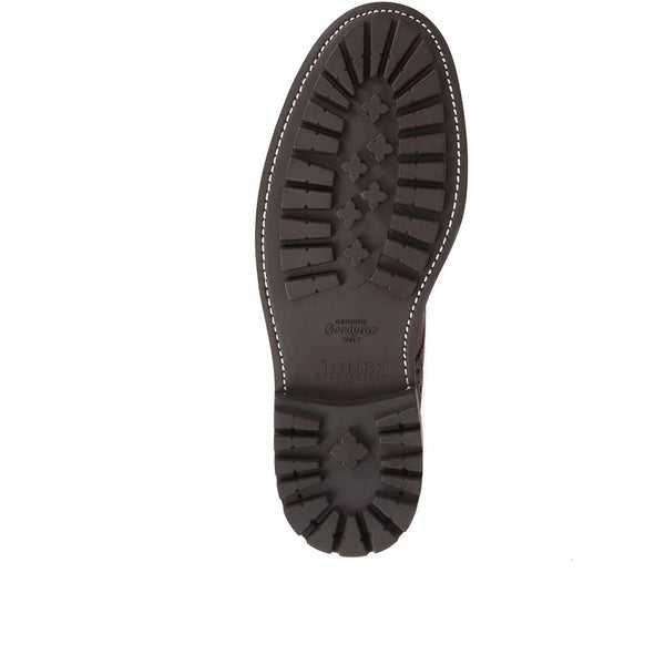 Jones Bootmaker Men's Bushwick Goodyear Welted Leather Brogues - Espresso