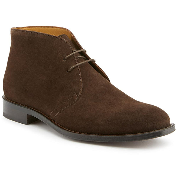 jones bootmaker Men's Campbell Suede Desert Boots - Brown Suede
