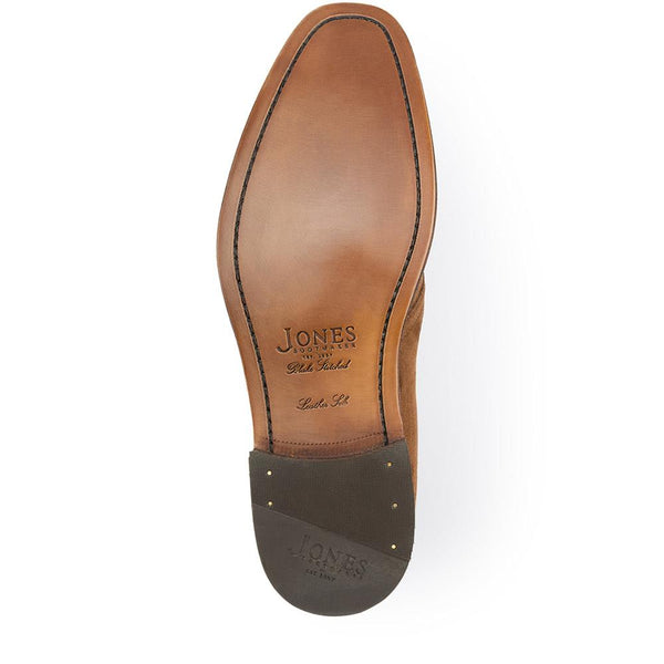 Jones Bootmaker Men's Campbell Suede Desert Boots - Tobacco Suede