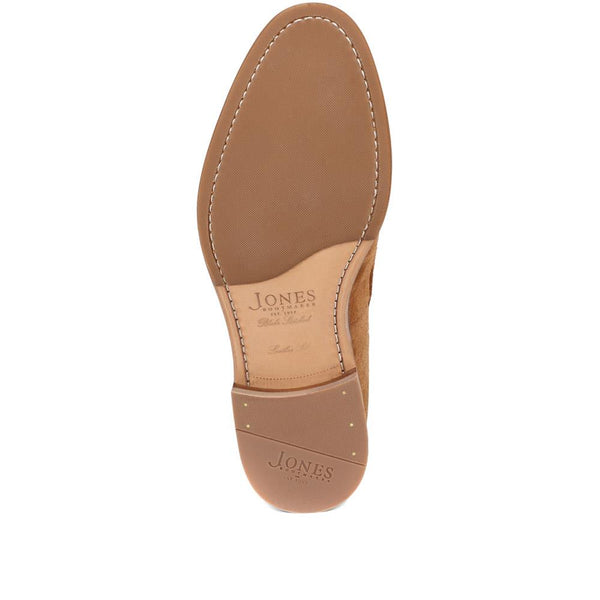 Jones Bootmaker Men's Cannon Street Handmade Men's Loafers - Tan Suede