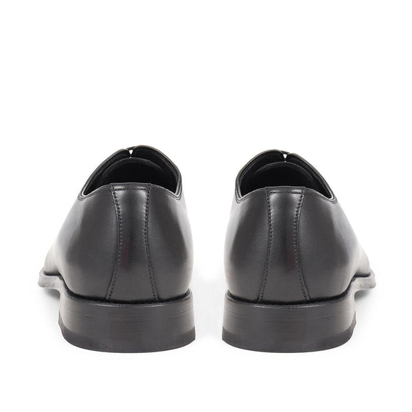 Jones Bootmaker Men's Caspian Wholecut Oxford Leather Shoes - Black