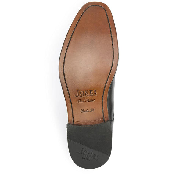 Jones Bootmaker Men's Cheltenham Handmade Chelsea Boots - Black