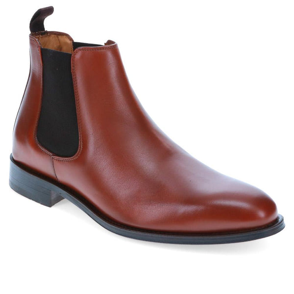 jones bootmaker Men's Cheltenham Handmade Chelsea Boots - British Tan