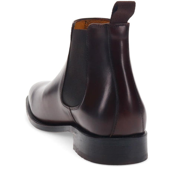Jones Bootmaker Men's Cheltenham Handmade Chelsea Boots - Dark Brown