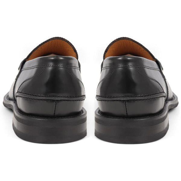 Jones Bootmaker Men's Chorleywood2 Leather Penny Loafers - Black