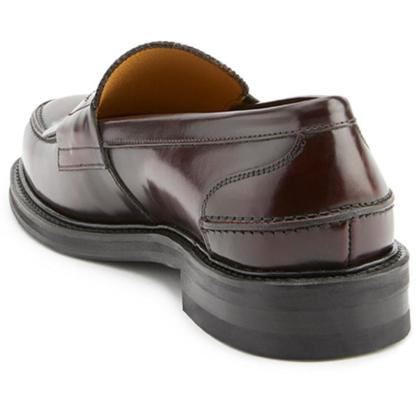 Jones Bootmaker Men's Conrad Leather Loafers - Burgundy