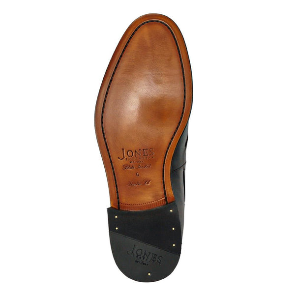 Jones Bootmaker Men's Corsino Smart Leather Loafers - Black